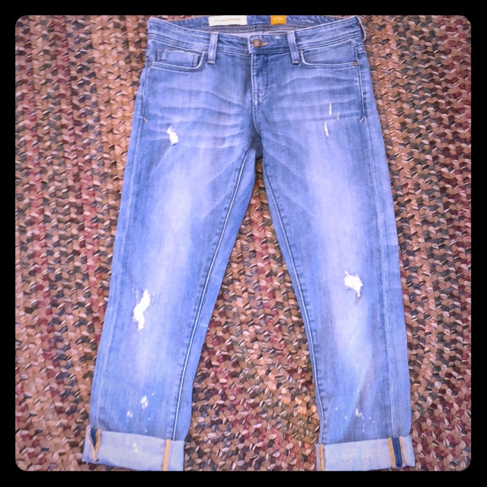 Anthropologie Pilcro and the letterpress jeans.